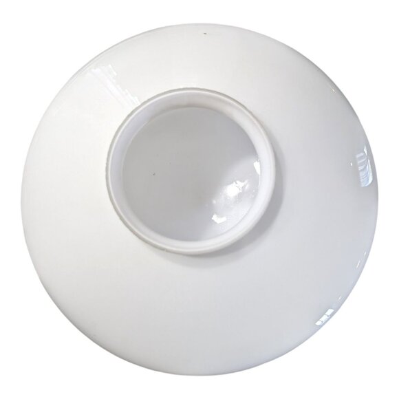 School House Light Globe White Milk Glass Ceiling Light Globe 9" Farmhouse VTG - Picture 7 of 7